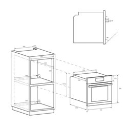 Horno Candy FMBC A896S E0 Multif.9, Pirolisis, 70L