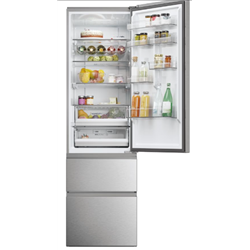 Combi Haier 3P HTW5620ENMG 205x60cm, NF, E, Inox