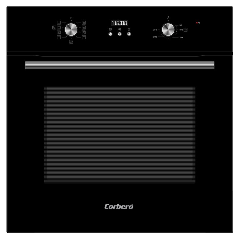 Horno Corbero CCHMD803N Multif.8, 70L, A, NEGRO