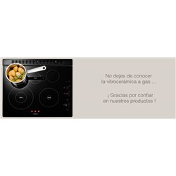 VITROCERAMICA A GAS Vitrokitchen 101TGB  5 fuegos