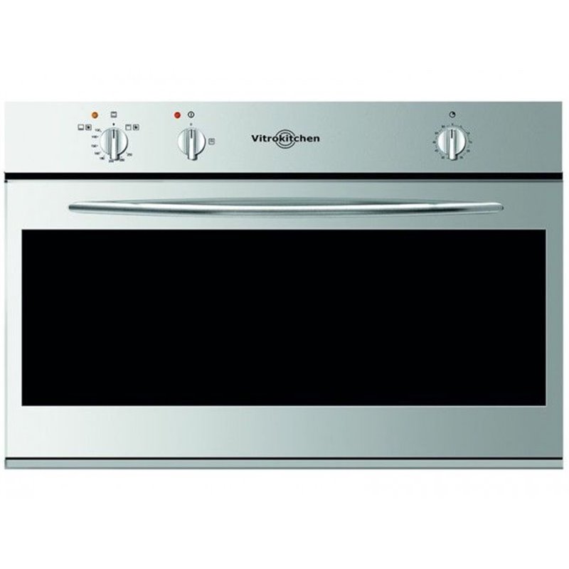 Horno Vitrokitchen HG91IB Gas, 3  funciones, 110