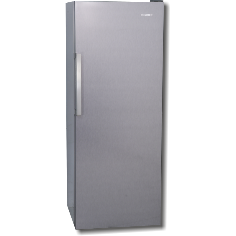 Congelador Rommer CVE 61 NF INOX-V  155x60cm, F, inox