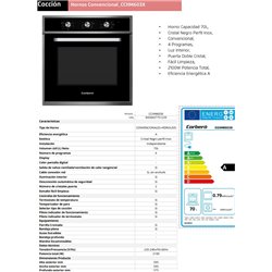 Horno Corbero Convencional CCHM603X