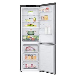 Combi LG GBP31DSLZN, 186x60cm, E, Inox, 374L