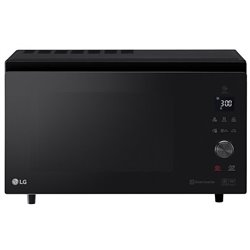 Horno Microondas LG MJ3965BPS 39L, 1100W, Convección