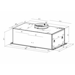 Grupo Filtrante Cata GCB 55 X 371m3/h, 66dB, Inox