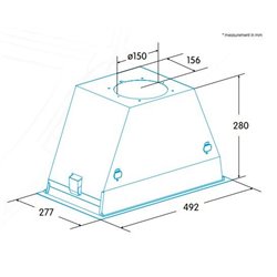 Grupo Filtrante Edesa ECG-5811 X 60cm, integrable