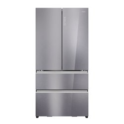 Frigo Haier 4P HFR79F19EFGK 190x90cm, E, NF, Inox