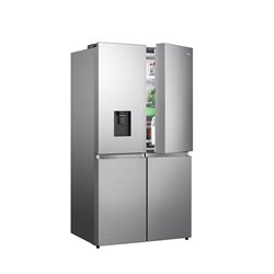 Frigo 4P Hisense RQ758N4SWSE 179x92cm, E, Inox