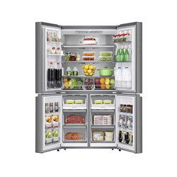 Frigo 4P Hisense RQ758N4SWSE 179x92cm, E, Inox