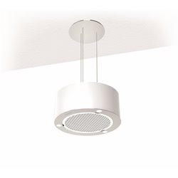 Campana Isla Cata MAGRABA  C, Inox-Blanco, 65cm