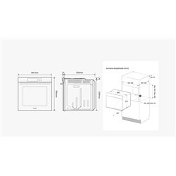 Horno Samsung NV7B6795JAK/U1 Multif., Pirolisis