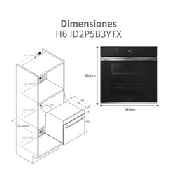 Horno Haier ID Series 2 H6 ID2P5B3YTX  33703988 