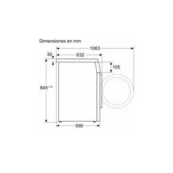 Lavadora Balay 3TS993BP 9kg, 1400rpm, A, Blanco