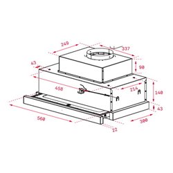 Campana Teka CNL6610S Extraible inox