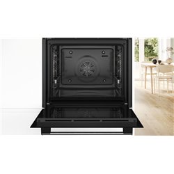 Horno Bosch HBA514ES3 Multif., 71L, A+, Negro/Inox