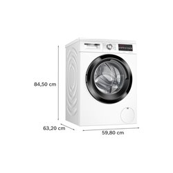 Lavadora Bosch WUU28T68ES 9kg, 1400rpm, A, Inox