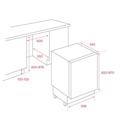 Congelador Integrable Teka RSF 41160 BU  113510002