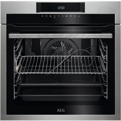 Horno AEG BPS35516XM Pirolítico, Multif. Vapor.