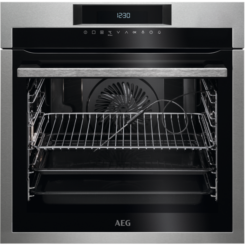 Horno AEG BPS35516XM Pirolítico, Multif. Vapor.