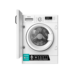 Lavadora Hisense WF3M841BWIES 8kg, A, Blanco