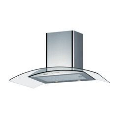 Campana Decorativa Cata GAMMA 900 GX Inox-Cristal,