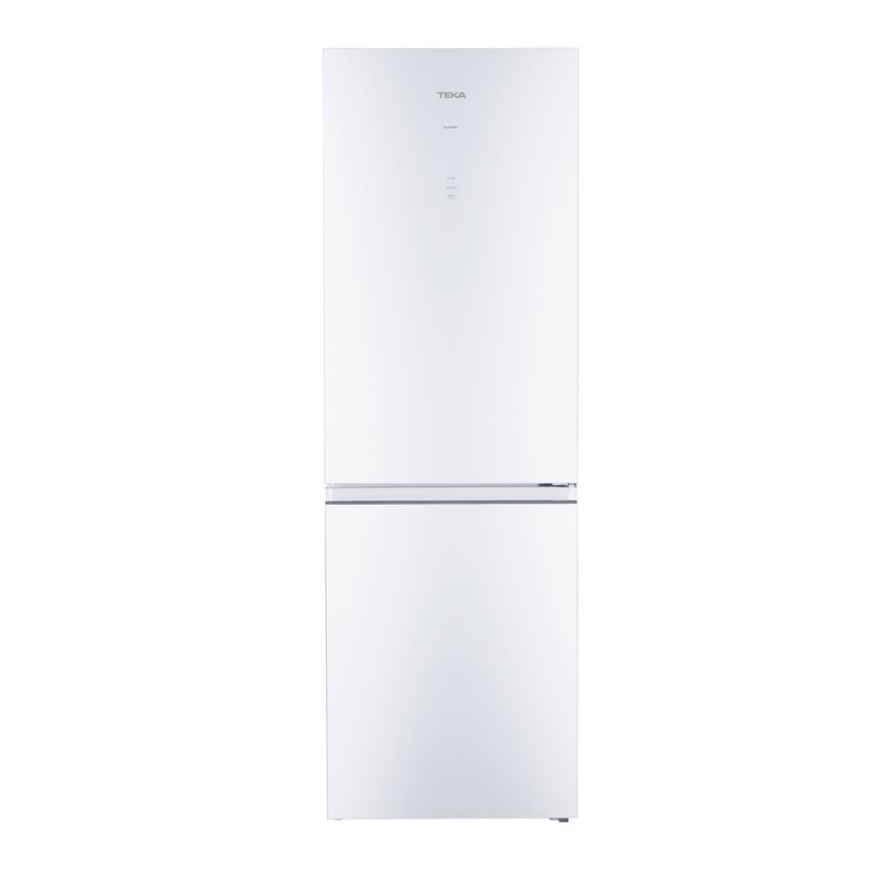 Frigorifico Combi Teka RBF 3450 SS 185x60cm, NF, D, Cristal Blanco