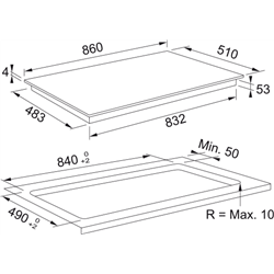 INDUCCION FRANKE FMY906IFPBK TOTAL FLEX MYTHOS