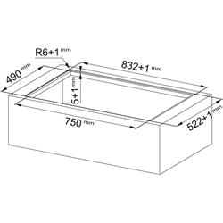 Induccion Franke MARIS FMA8381RHI Cristal Negro