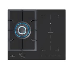 Induccion y Gas Vitrokitchen VG611N 3 Zonas, Dual-Gas