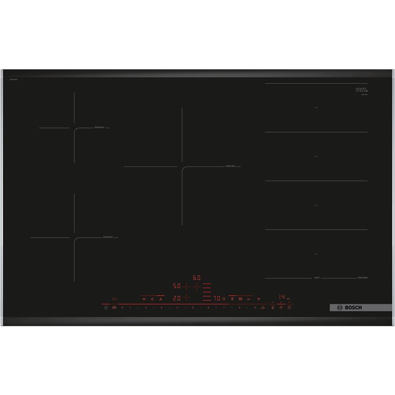 Induccion Bosch PXV875DV1E 4 Zonas 80cm